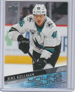 2020-21 Upper Deck Series 2 #498 Joel Kellman Young Guns Rookie Card