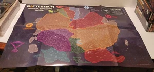 Póster Battletech - Invasión de clanes - Esfera interior 3025/3052 - Nuevo - Imagen 1 de 7