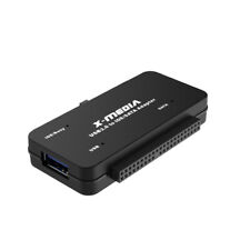 X-MEDIA USB 2.0 IDE SATA External Hard Disk Adapter/Reader, Fit 2.5/3.5-Inch HDD