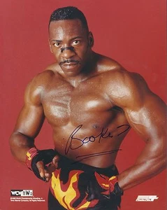 FOTO FIRMADA BOOKER T WWE SUPERSTAR 8X10 AUTOGRAFIADA CON CERTIFICADO DE AUTENTICIDAD - Imagen 1 de 1