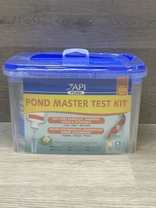 API Pond Master Test Kit 500+ Pond Water Tests pH Ammonia Nitrite Phosphate New - Picture 1 of 9