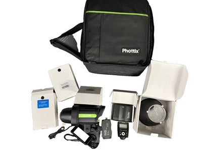 Phottix  indra 500 TTL Studio Light & PHOTTIX ODIN II Transmitter W/ Case - Image 1 of 4