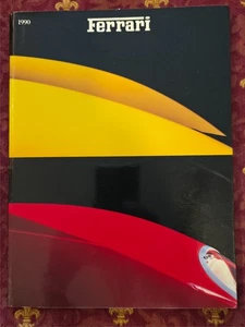 Ferrari 1990 Official Yearbook (English) with Ch. Pozzi letter to the new owner. - Picture 1 of 19