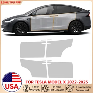 For Tesla Model X 2022-2025 Doors Precut Paint Protection Film Clear PPF TPU - Picture 1 of 12