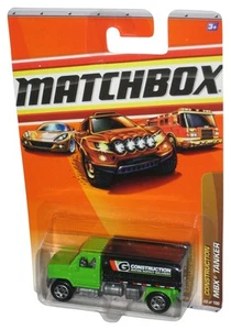 Matchbox Construction MBX Tanker (2009) Green & Black Toy Truck 48/100 - Picture 1 of 1