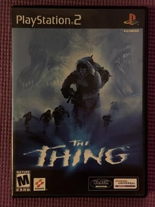 The Thing PS2 (Sony PlayStation 2, 2002) CIB Complete Tested Working W/ Reg Card - Picture 1 of 4
