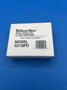 Satellite IF Line Extender Channel Master 5213IFD 12-22V Amplifier - new in box - Picture 1 of 4