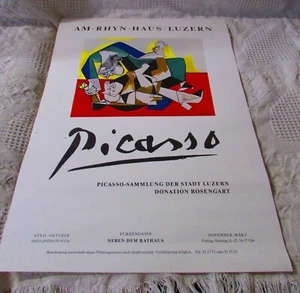 Poster Picasso per evento spettacolo artistico, AM-RHYM-HAUS~Lucerna - Foto 1 di 3