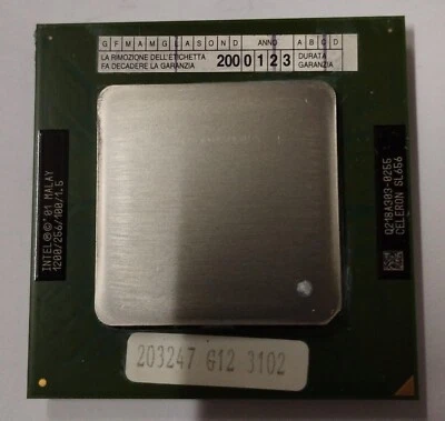 Intel Celeron Processore SL656 1.5GHz/256KB/100MHz Socket/Sockel 370 FC-PGA2 CPU - Immagine 1 di 2