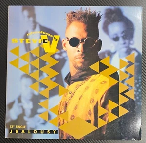 ADVENTURES OF STEVIE V - "JEALOUSY" / SEALED! / 5 MIXES / DAVID MORALES / 1990 - Imagen 1 de 3