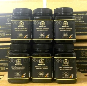 MANUKAECO - 100% PURE RAW AUSTRALIAN MANUKA HONEY MGO 100+ ; 500G x 12Jars - Picture 1 of 8