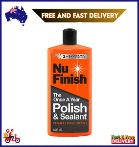 Once a Year Polish and Sealant, Car Polish and Paint Sealant with 3-In-1 Ceramic - Picture 1 of 10