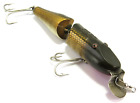 Creek Chub Baby Jointed Plastic Pikie 2700 Vintage Fishing lure, Pike Scale
