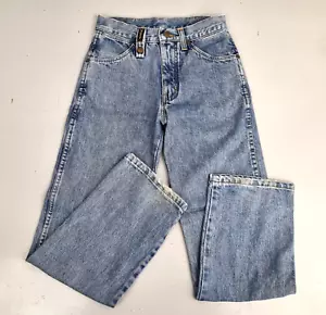 Jeans ragazzo Wrangler 331 blu vita 26" giovani vestibilità regolare zip mosca W26 - Foto 1 di 18