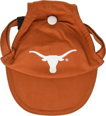 Sporty K9 Collegiate Texas Longhorns Dog Cap, Small - Image 1 of 2