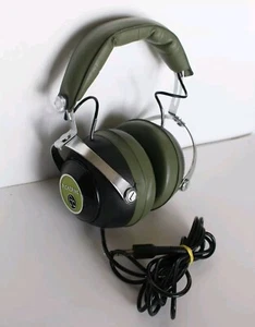 Vintage PICKERING Model PH 4933 Dynamic Stereo Headphones Green 1971 - Picture 1 of 10