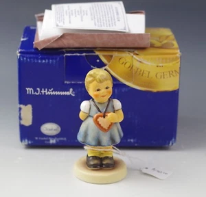 NIB HUMMEL Goebel MY HEART'S DESIRE -GIRL FIGURINE #2102 A FIRST ISSUE 2002 - Picture 1 of 1