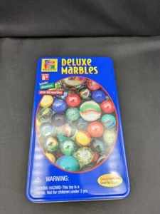 Pavillion Deluxe Marbles 160 includes Shooters Collector's Tin - Picture 1 of 3