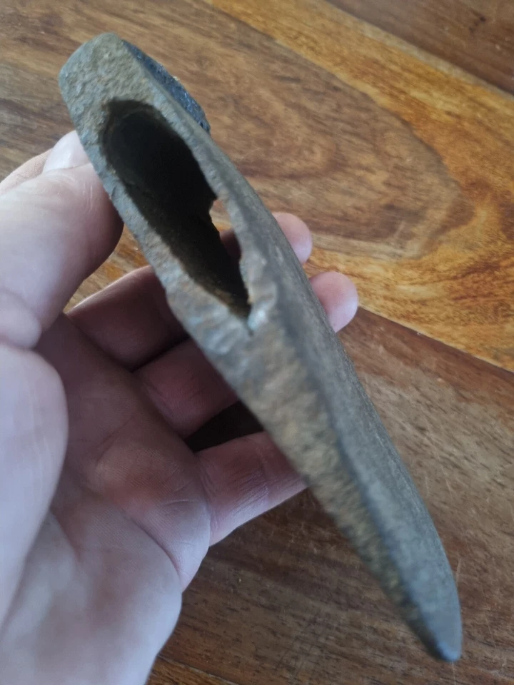 5-дюймовая битая старая топорная головка 635 г - Изображение 1 из 4