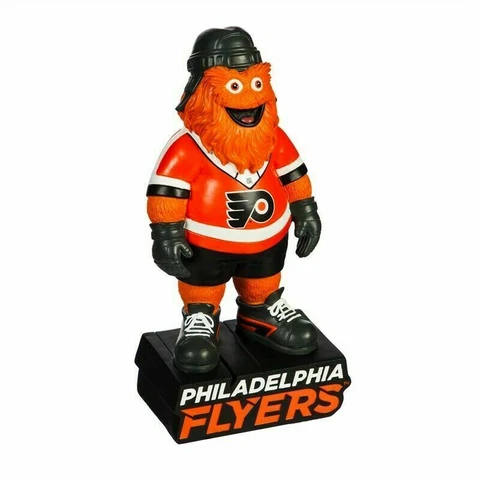 PHILADELPHIA FLYERS 12" GRITTY MASCOT STATUE INDOOR OUTDOOR YARD NEW Factory NHL Cover