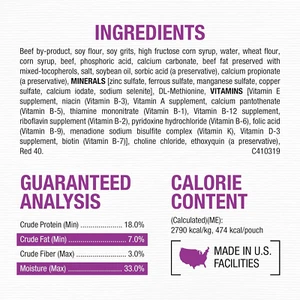 Purina Moist and Meaty Dog Food Chopped Burger Soft Dog Food Pouches - 36 ct.... - Picture 1 of 12
