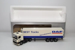 B71 1:50 30 TEKNO DAF 95 TRUCK TRAILER PROMO BEST TRUCKS NMIB - Picture 1 of 18