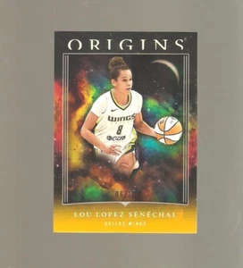 Lou Lopez Senechal 2024 orígenes WNBA oro,/10 rojo/99, Fairfield, Uconn, Irlanda, - Imagen 1 de 2