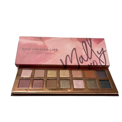 Mally Beauty Best Dressed Lids Neutral Bolds 14 Matte Shimmer Eyeshadow Palette - Image 1 of 4