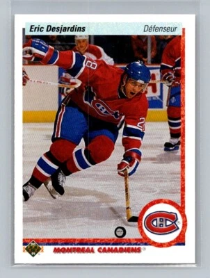 1990 Upper Deck French Eric Desjardins #428 - Image 1 of 2