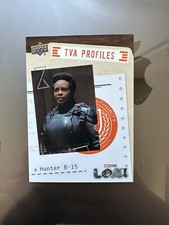 2023 Upper Deck LOKI Season 1 TVA Profiles #P-5 Hunter B-15