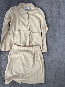 Vintage M.J. Carroll Two Piece Skirt And Sweater Outfit XL NWT - Picture 1 of 5