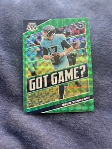 2021 Panini Mosaic Got Game Green Prizm Ryan Tannehill #GG-1 - Picture 1 of 2