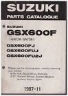 Genuine Parts Catalogue - Katalog Ersatzteile - Suzuki GSX600F 9900B-30065