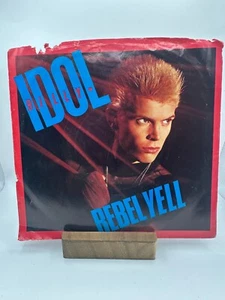 BILLY IDOL Rebel Yell / Crank Call CHRYSALIS 42762 VINYL RECORD 7" PS - Picture 1 of 4