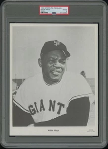 1960 Sports Pix Premiums Willie Mays Small Home Jersey PSA 2 - Picture 1 of 2