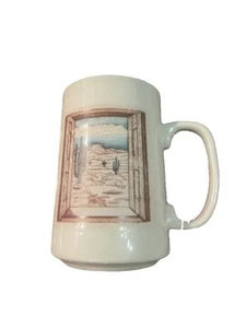 Otagiri Figi Graphics Coffee Mug Pastel Southwest Aztec - Picture 1 of 2