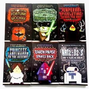 NEW Origami Yoda Set/Lot (6)  by Tom Angleberger STAR WARS PB/1st - Picture 1 of 1