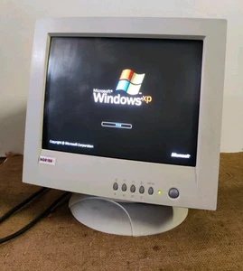 Nortek TE572F CRT VGA Farb 15" Vintage Computer Monitor Retro Gaming✅X IBM.. - Bild 1 von 7