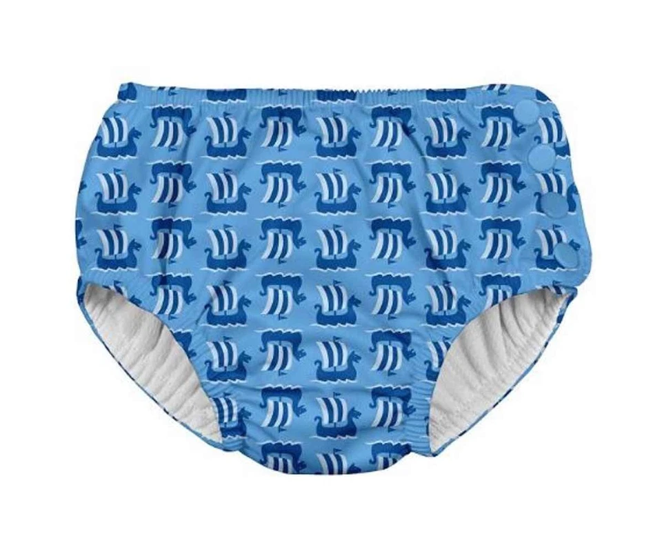 i Play Jungen Schwimmwindel 721153 Blue Viking | Baby Badehose Gr. 74 - Bild 1 von 1