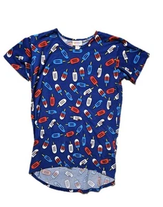Lularoe Gracie Americana Size 6 Tunic Top - Picture 1 of 4
