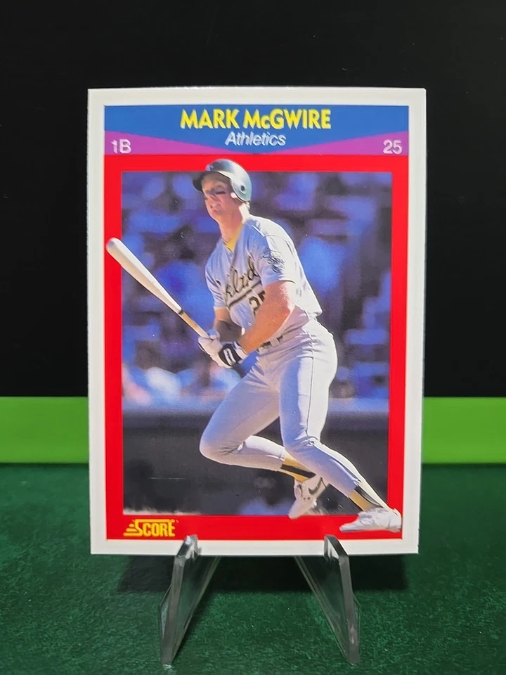 Mark McGwire - 1990 Score Superstars - #25 - Image 1 of 2