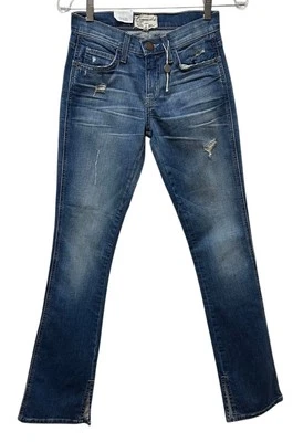 Pantalones de mezclilla CURRENT ELLIOTT The Slim Bootcut talla 24X 32 abertura al tobillo NUEVO Foto 1 de 4