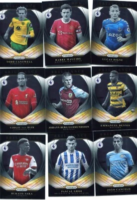 2021-22 Panini Prizm Premier League Brilliance Insert Pick Your Card Build a Set - Image 1 of 2