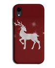 The Magic Reindeer Photo Phone Case Cover Design Red Christmas Twinkle Xmas N758