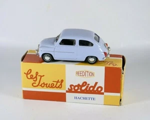 Solido Fiat 600 D 1963 réédition Hachette jamais joué en boite 1/43 MIB - Imagen 1 de 8