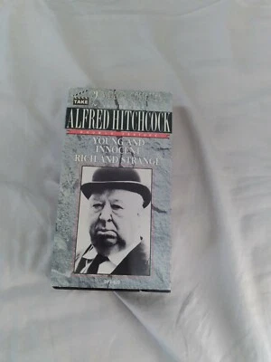 Alfred hitchcock VHS Young And Innocent, Rich And Strange 2 tapes - Image 1 of 2