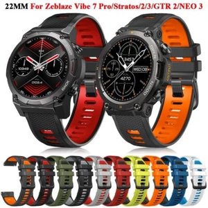 Correa para reloj Zeblaze Vibe 7 Pro Stratos 2/3 Beyond GTR Btalk 2 Lite Swim - Imagen 1 de 42