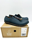 Sergio Tomani WOMEN'S Marine Leather Slip-On Shoes - Azul, US 8-8.5 / EUR 39