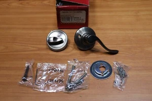 KWIKSET ABSCHLIESSBARER TÜRGRIFF RECHTSHÄNDER PACKHEBEL NICKEL SATINIERT 966SNL RH 15 - Bild 1 von 7