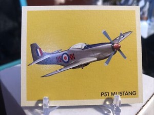 2009 Philadelphia National Chicle Mini #NC37 P51 Mustang